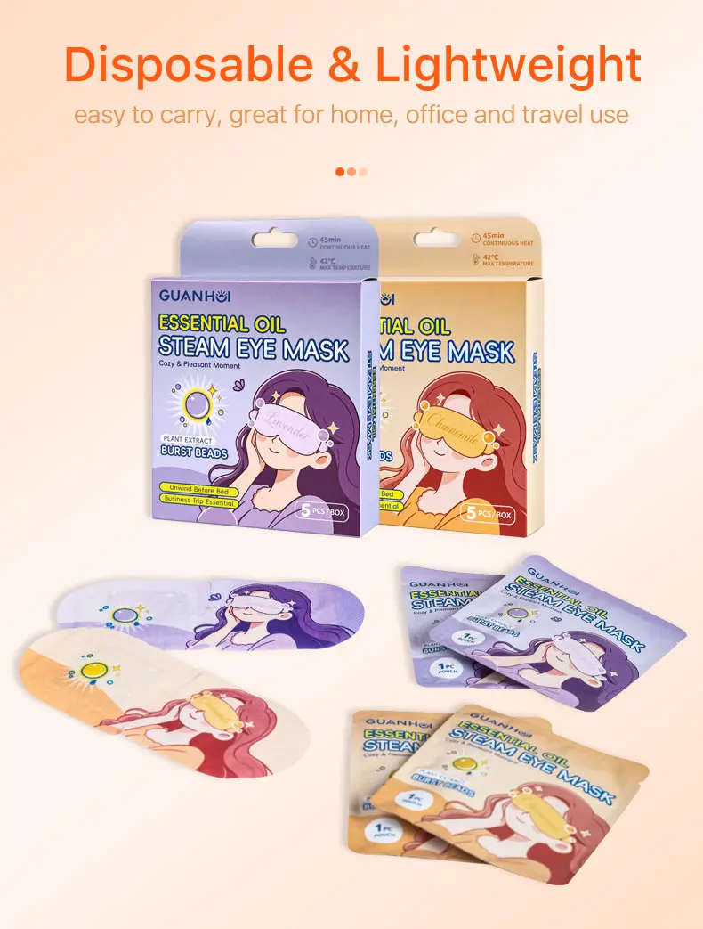 essential oil bead steam eye mask gh 8125 08