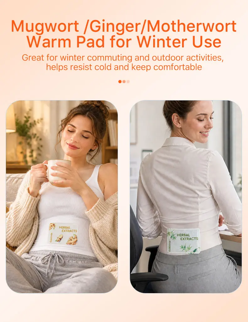 herbal self heating warming patch gh 8117 11