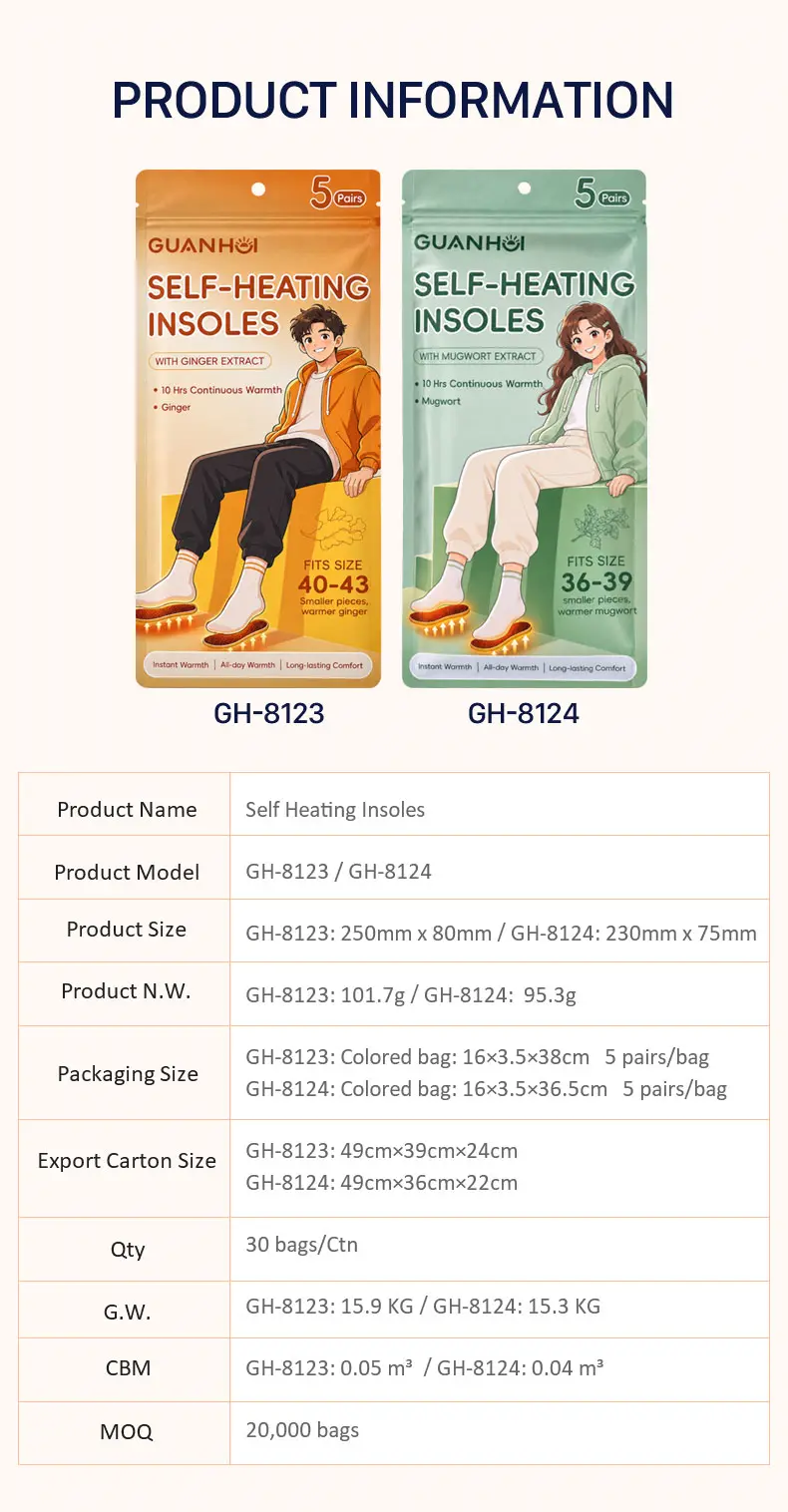 self heating insoles gh 8123 09