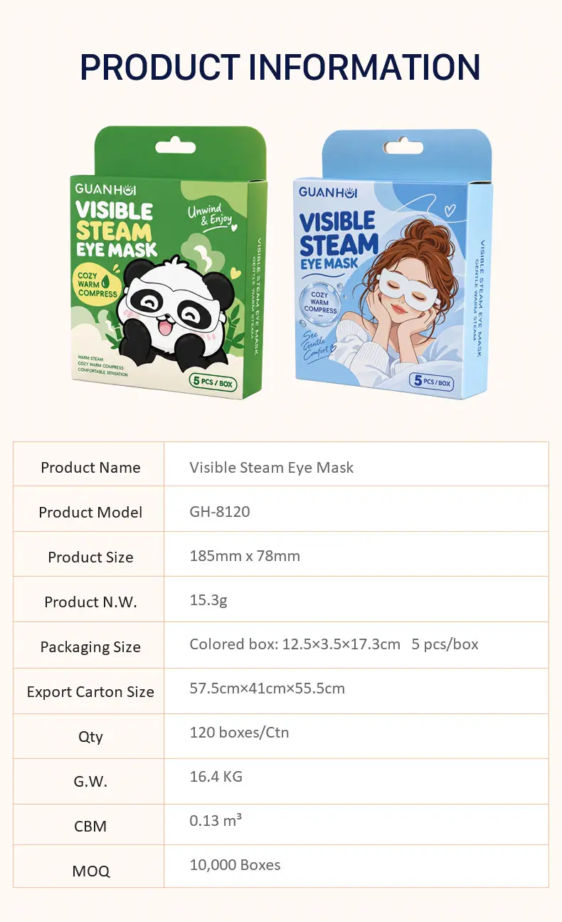 visible steam eye mask gh 8120 14